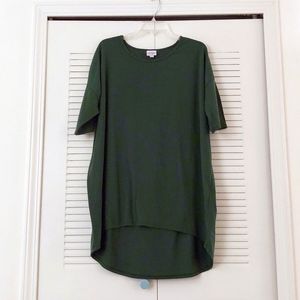 LULAROE - Hunter Green Irma - XL